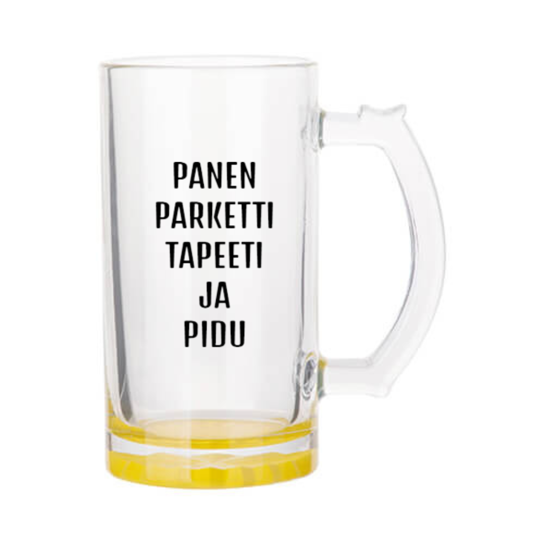 Õllekann - panen parketti, tapeeti ja pidu