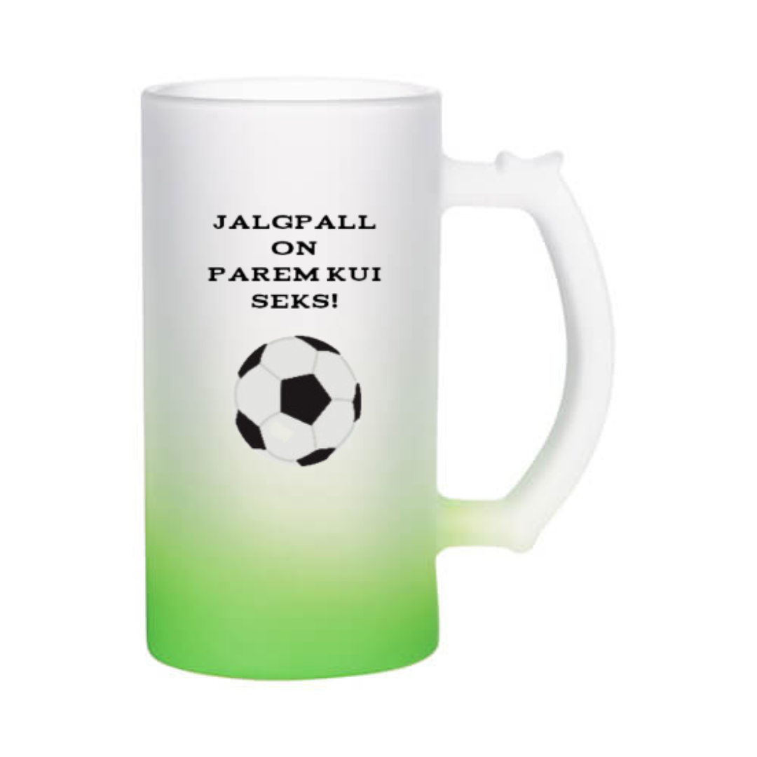 Õllekann - Jalgpall on parem kui seks