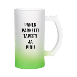 Õllekann - panen parketti, tapeeti ja pidu