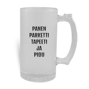 Õllekann - panen parketti, tapeeti ja pidu