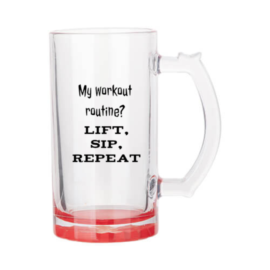 Õllekann - My workout routine - lift, sip, repeat