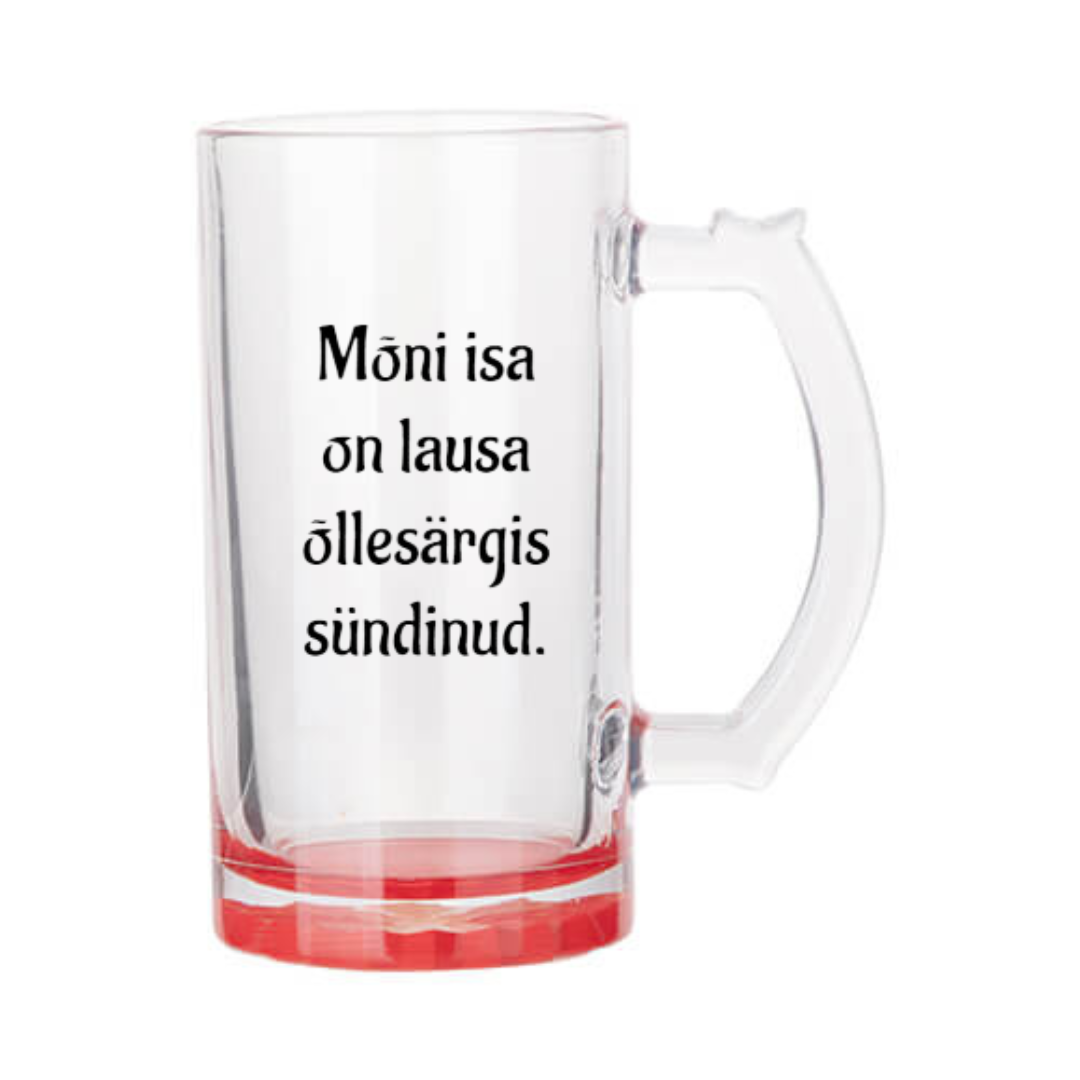 Õllekann - Mõni isa on lausa õllesärgis sündinud