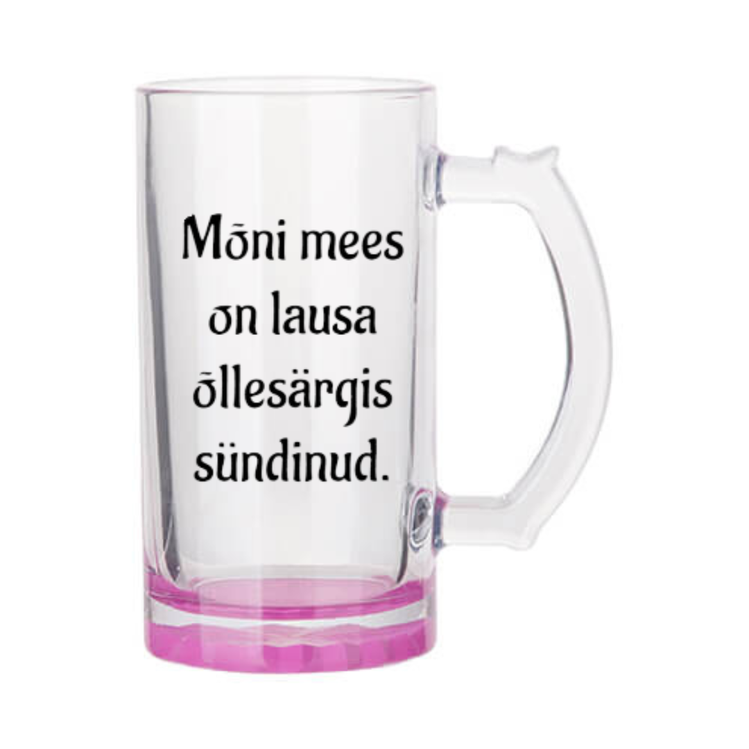 Õllekann - Mõni mees on lausa õllesärgis sündinud