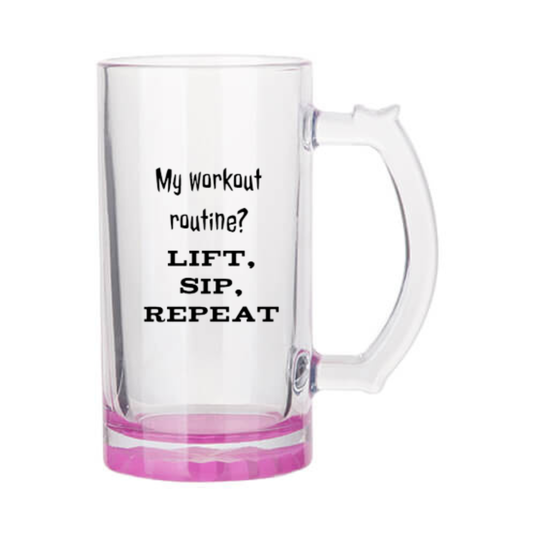 Õllekann - My workout routine - lift, sip, repeat