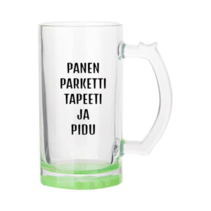 Õllekann - panen parketti, tapeeti ja pidu