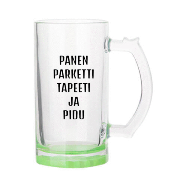 Õllekann - panen parketti, tapeeti ja pidu