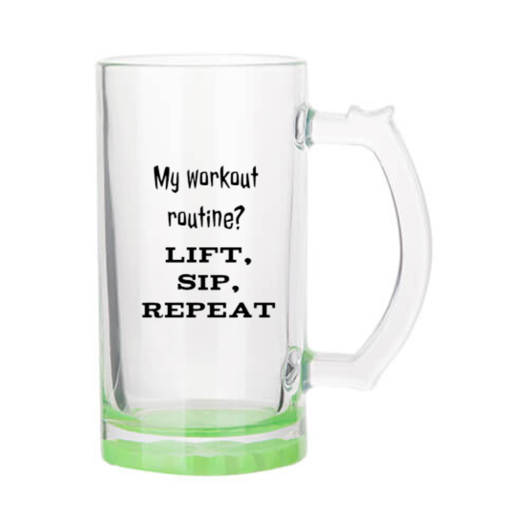 Õllekann - My workout routine - lift, sip, repeat