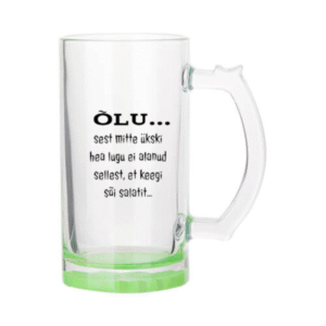Õllekann - ÕLU... sest mitte ükski hea lugu ei alanud sellest, et keegi sõi salatit