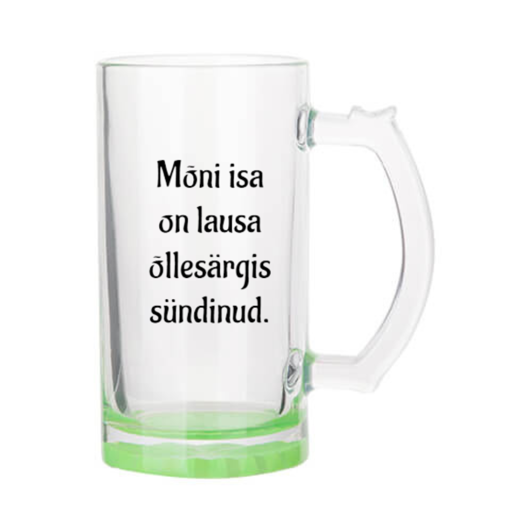 Õllekann - Mõni isa on lausa õllesärgis sündinud