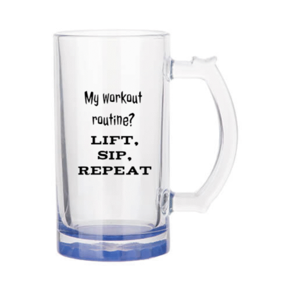 Õllekann - My workout routine - lift, sip, repeat