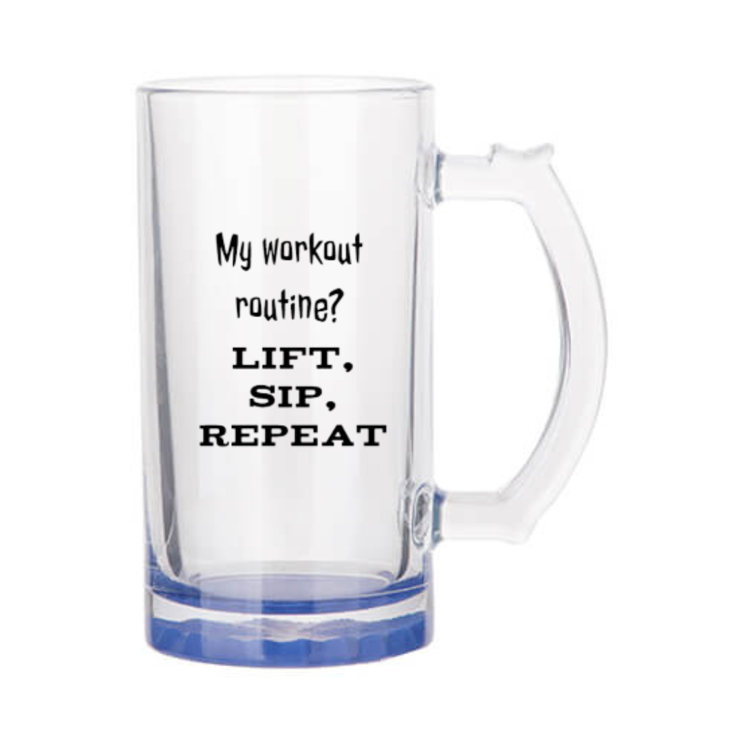 Õllekann - My workout routine - lift, sip, repeat