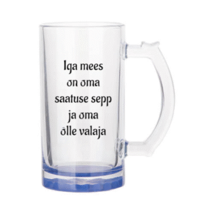 Õllekann - Iga mees on oma saatuse sepp ja oma õlle valaja
