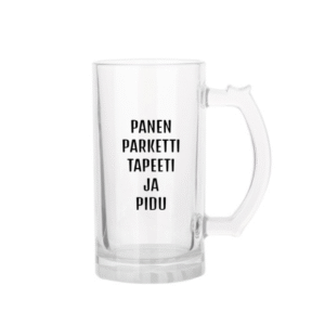 Õllekann - panen parketti, tapeeti ja pidu