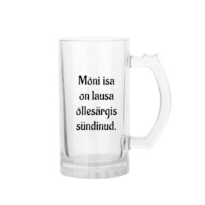 Õllekann - Mõni isa on lausa õllesärgis sündinud