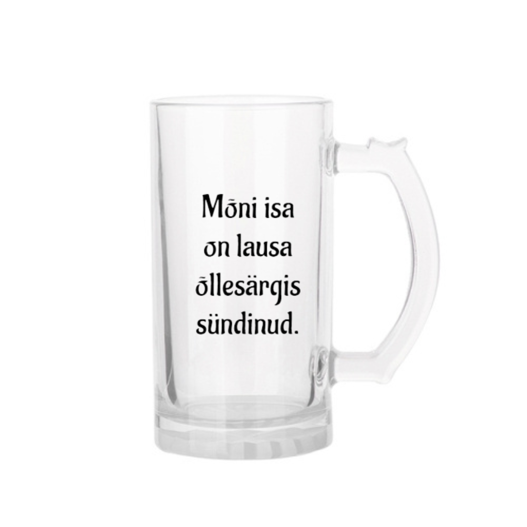 Õllekann - Mõni isa on lausa õllesärgis sündinud