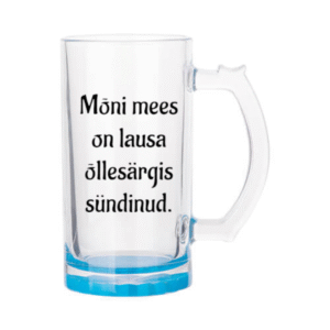 Õllekann - Mõni mees on lausa õllesärgis sündinud