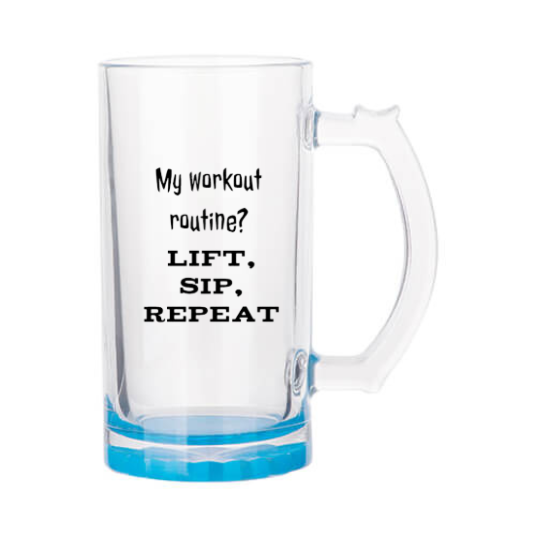 Õllekann - My workout routine - lift, sip, repeat