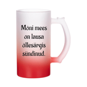 Õllekann - Mõni mees on lausa õllesärgis sündinud