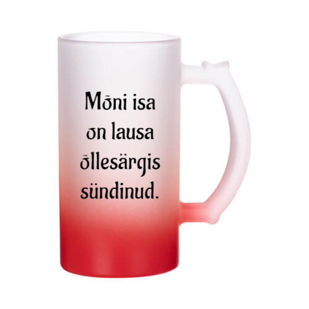 Õllekann - Mõni isa on lausa õllesärgis sündinud