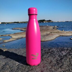 PUDEL ELECTRIC PINK 500ml neoonroosa joogipudel neoonroosa termopudel