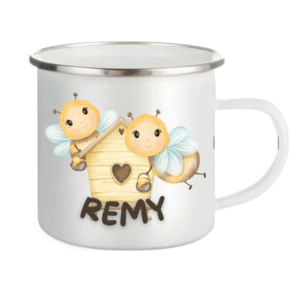 Mesilastega lastekruusid nimega metallkruus lastele