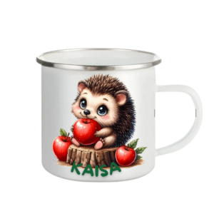 Siilidega lastekruusid nimega metallkruusid lastele