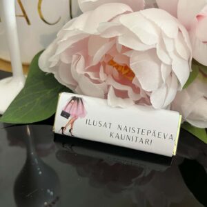 Šokolaadid naistepäevaks personaliseeritud šokolaad