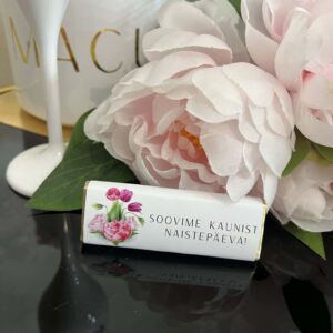 Šokolaadid naistepäevaks personaliseeritud šokolaad