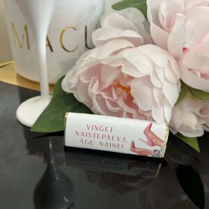 Šokolaadid naistepäevaks personaliseeritud šokolaad