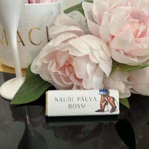 Šokolaadid naistepäevaks personaliseeritud šokolaad