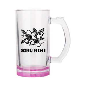 Õllekann - lilled sinu nimega