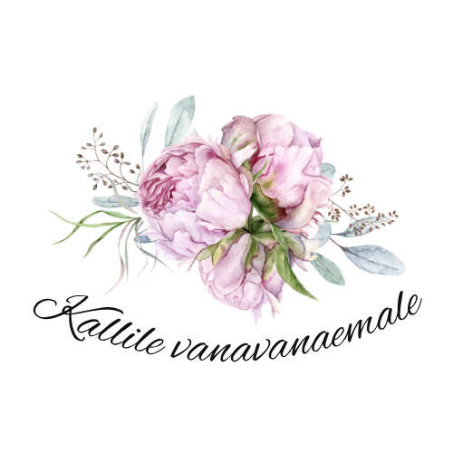 Pojengidega kruus "Kallile vanaemale/mammale/emale"