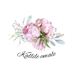 Pojengidega kruus "Kallile vanaemale/mammale/emale"