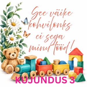Lasteaia õpetaja kruus "Väike kohvilonks ei sega tööd!"