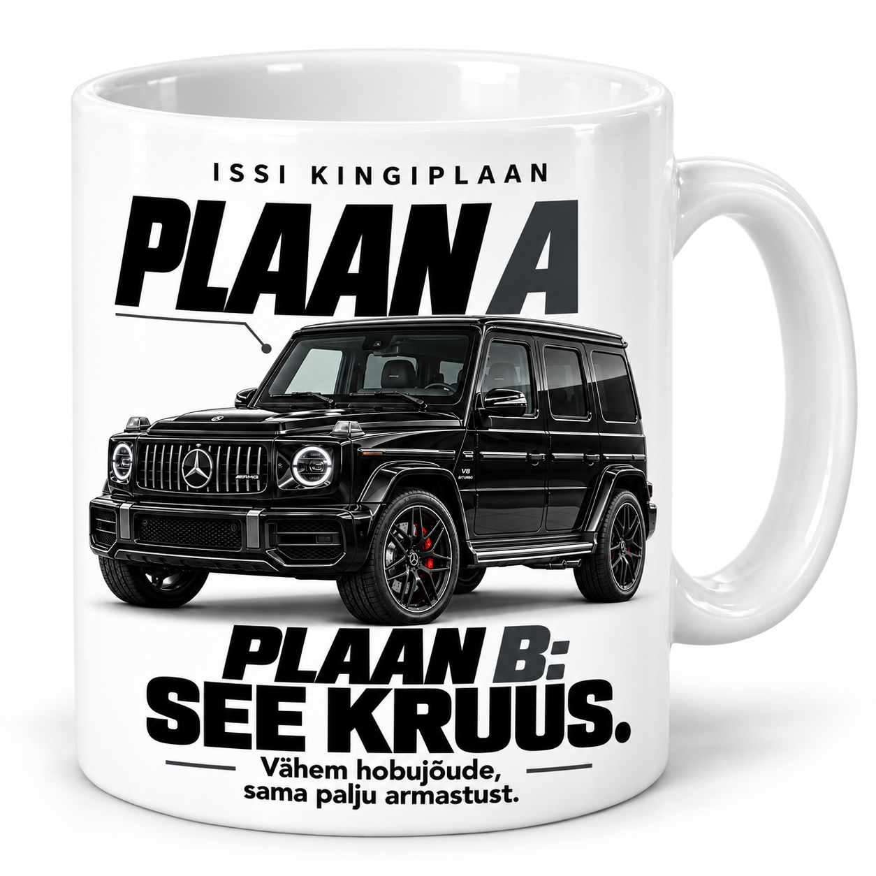 Kruus plaan A ja plaan B Mercedesega