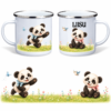Panda beebidega lastekruusid nimega