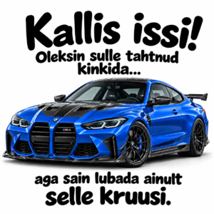 Kruus plaan A ja plaan B BMW-ga