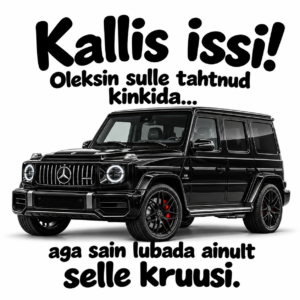 Kruus plaan A ja plaan B Mercedesega