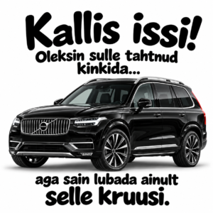 Kruus plaan A ja plaan B Volvoga