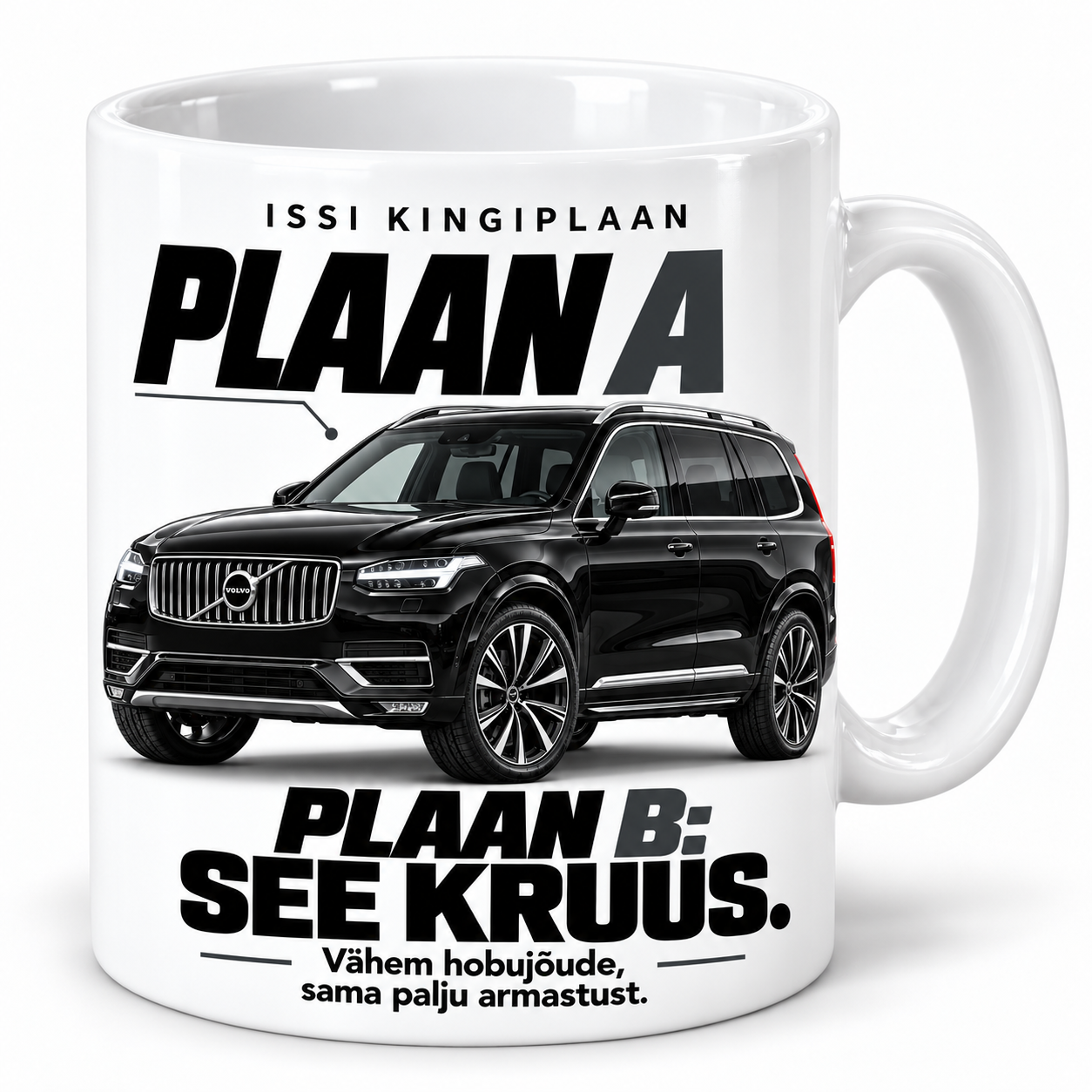 Kruus plaan A ja plaan B Volvoga
